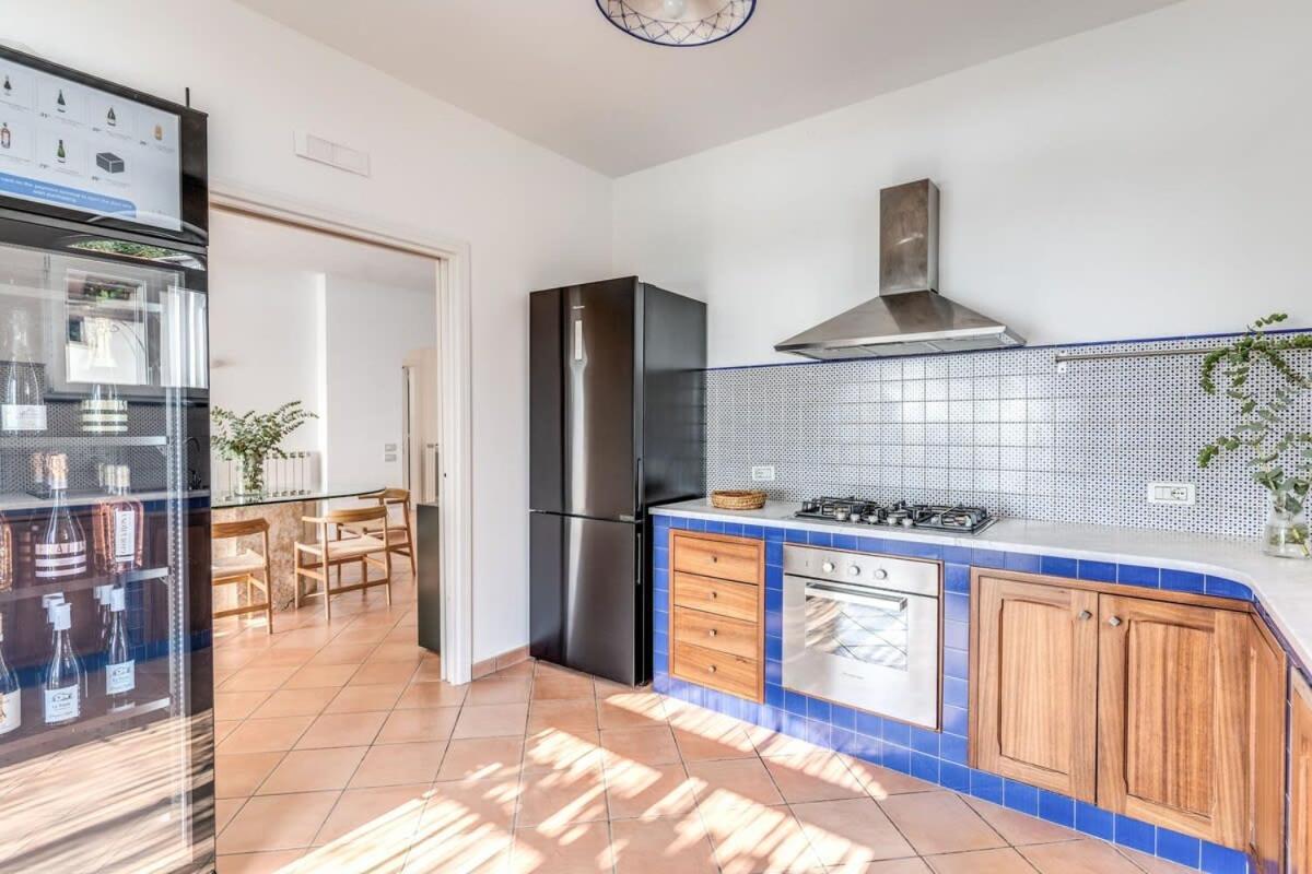Villa Chez Pie Panoramic Views Pool And Guest Services SantʼAgata sui Due Golfi Exterior foto